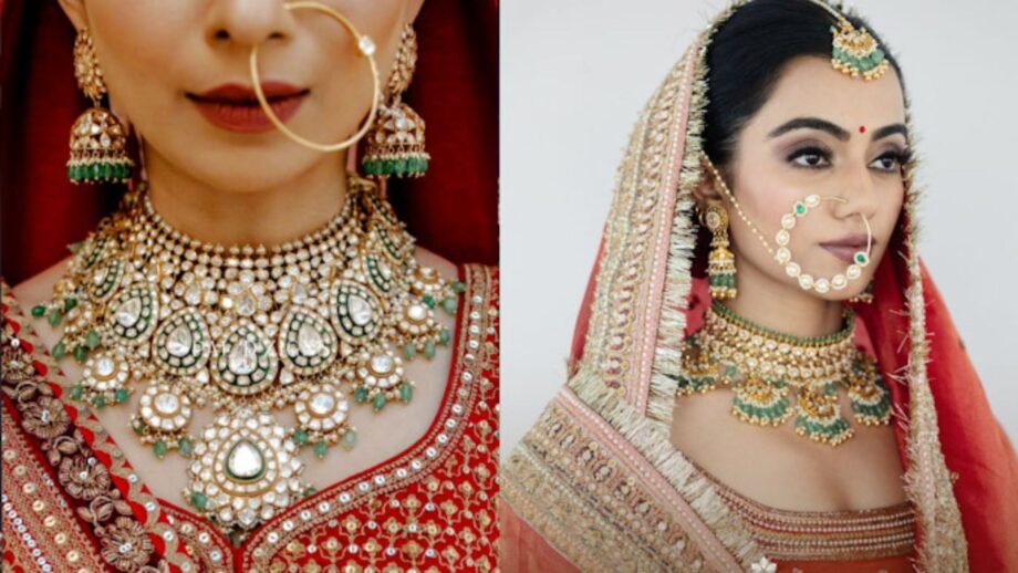 Artificial bridal jewellery
